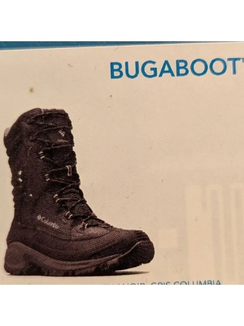 Columbia BUGABOOT III XTM INSULATED MEN'S WINTER BOOTS - size 8 NIB